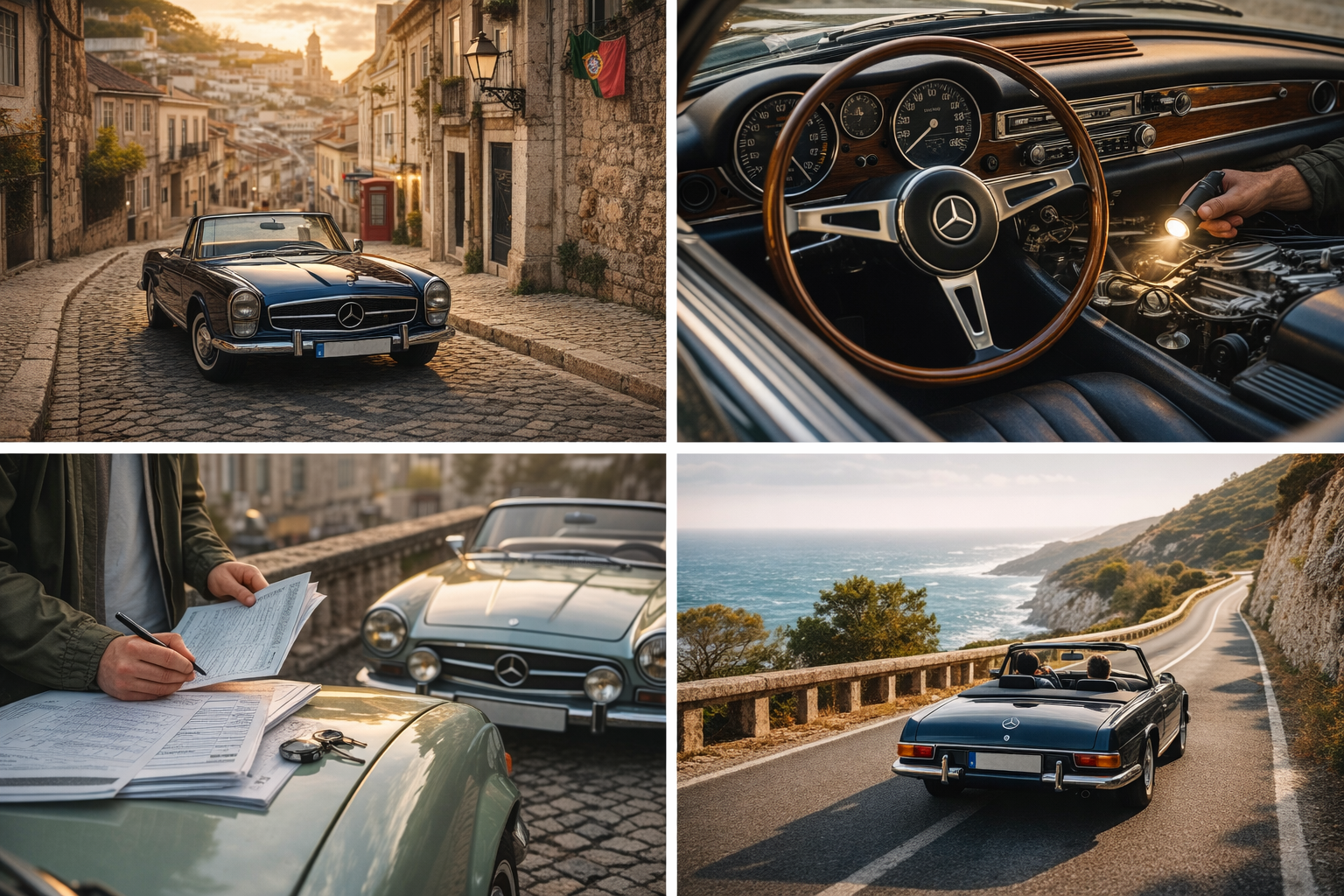 Como comprar um carro clássico em Portugal (e não se arrepender)
